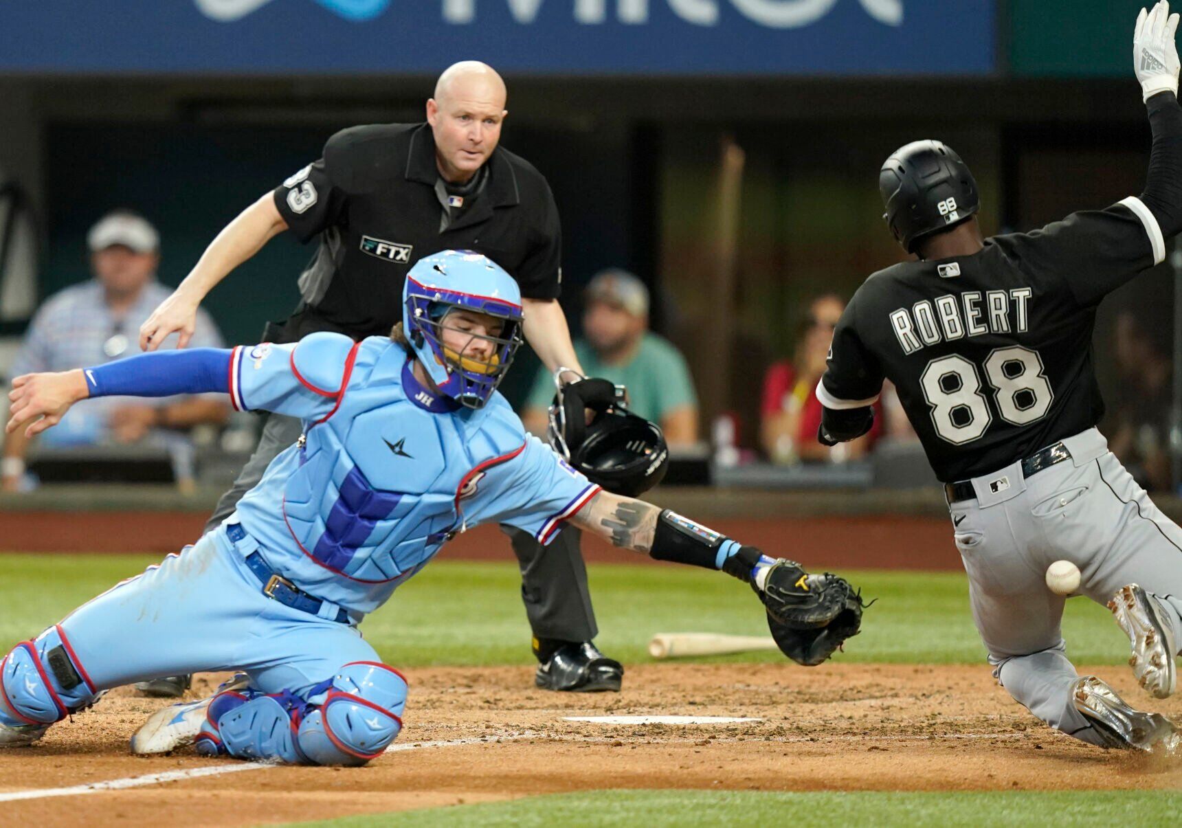 APTOPIX White Sox Rangers Baseball